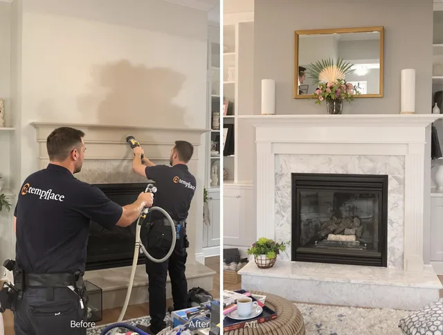Professional soot removal by Northbridge Chimney Sweep team in Northbridge, MA